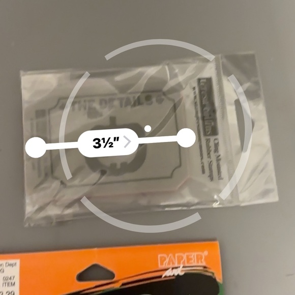 🍂SALE NWT Halloween Confetti and Stamp - Picture 4 of 5